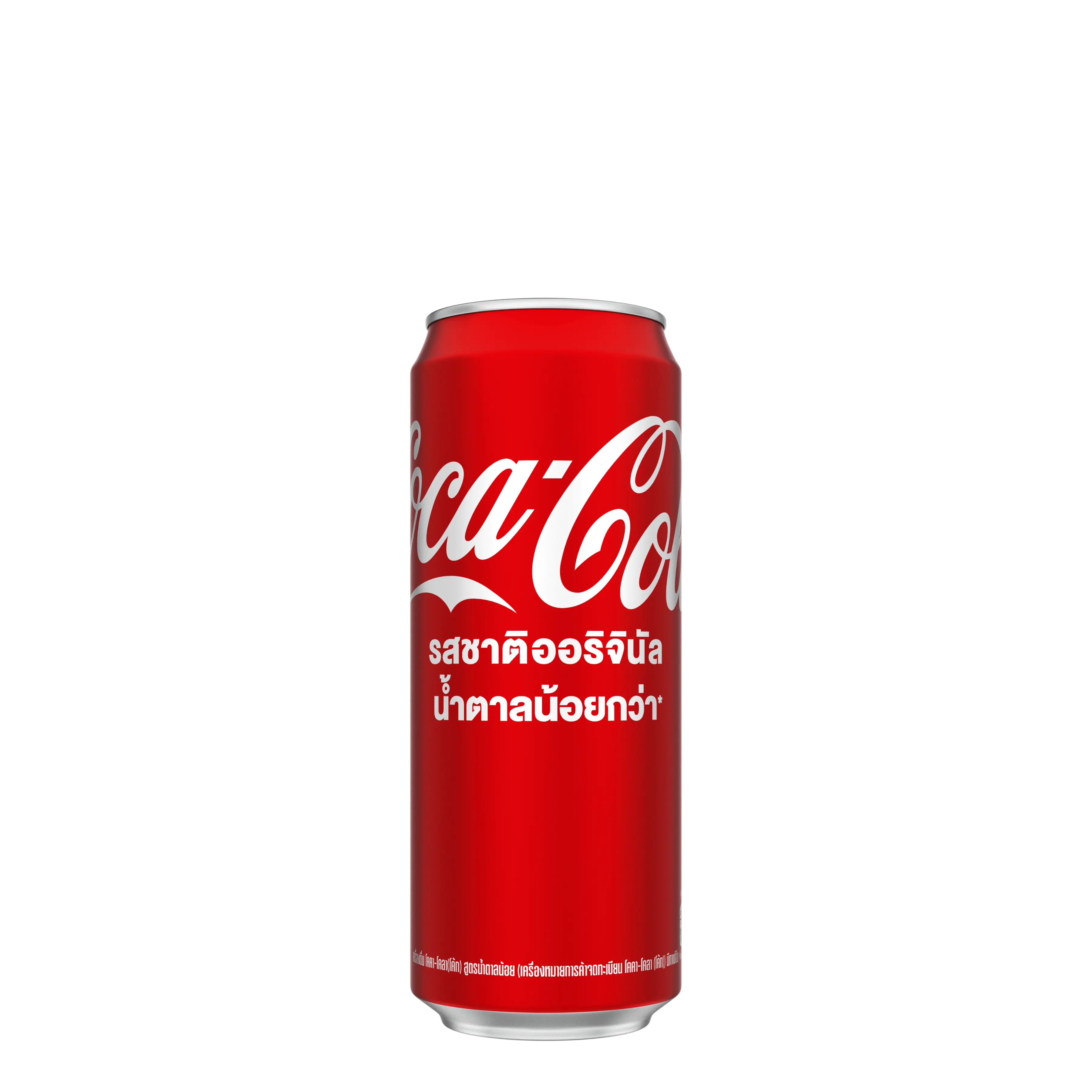 โค้ก รสชาติออริจินัล น้ำตาลน้อยกว่า | ThaiNamthip Coca-Cola